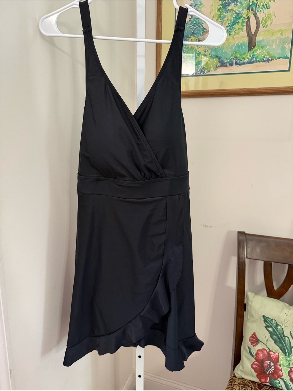 One Piece Swim Dress. Black. NWOT. Size 2X.